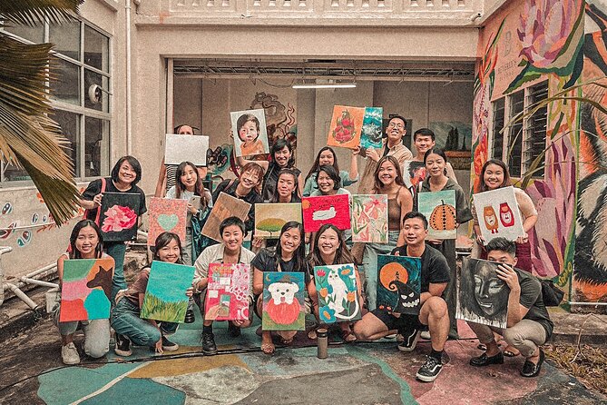 2 Hour Art Jamming Session in Singapore - Why the session works for friends and couples