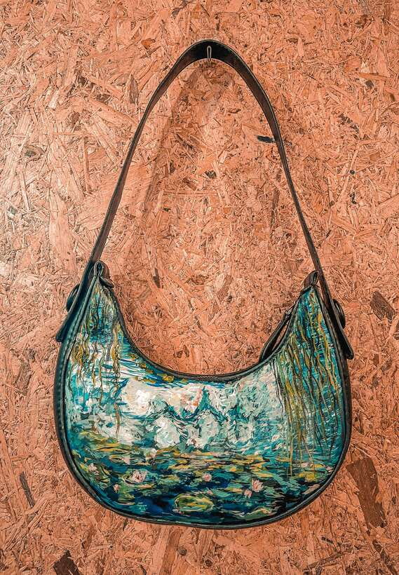 2-Hr Bag Painting - Leather Paint - What Happens During the Two Hours