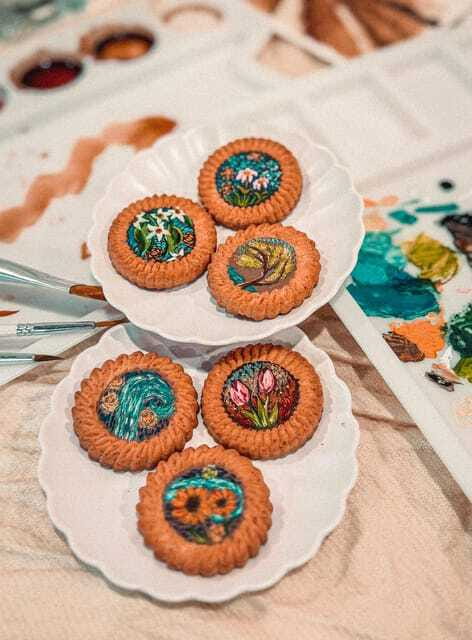 2-Hr Coffee and Biscuit Painting - Edible Paint - Key points at a glance