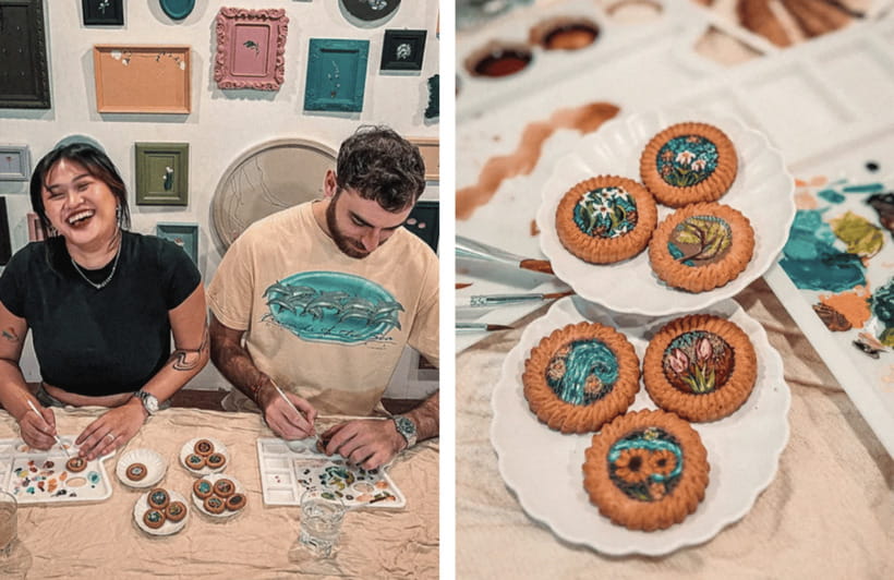 2-Hr Coffee and Biscuit Painting - Edible Paint - Planning your visit to Upper Thomson