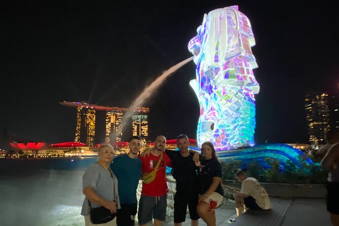 3 Hour Private Sunset Tour in Singapore - Merlion Park and the city’s most familiar symbol