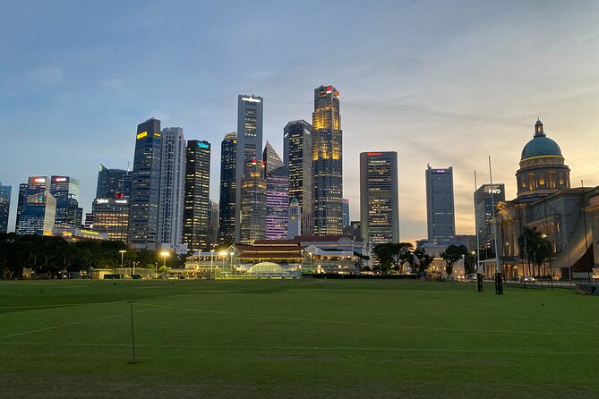 3 Hour Private Sunset Tour in Singapore - Marina Bay at sunset and the Spectra finish