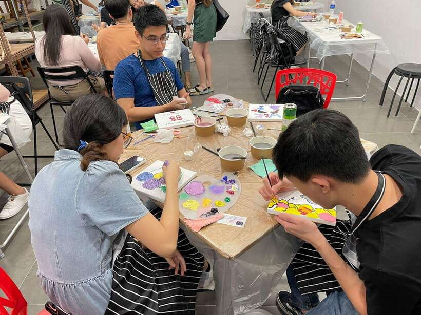 Art Jamming Workshops - What your session can feel like from start to finish