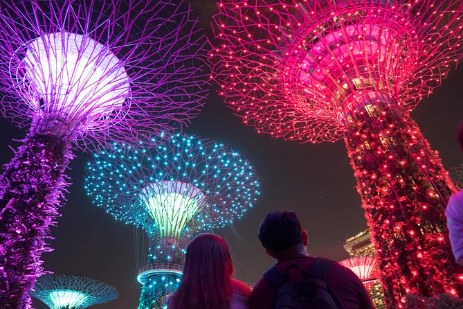 Big Bus Singapore Night Tour with Gardens by the Bay Light Show - The bus ride fills in Marina Bay and Orchard Road
