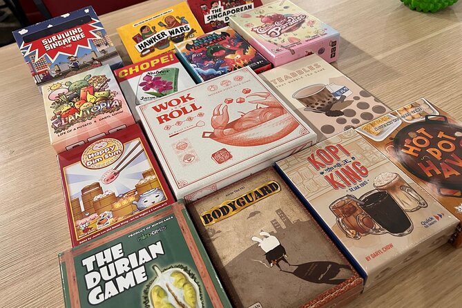 Board Game Adventures: Singapore Edition - Starting at 30 Prinsep Street