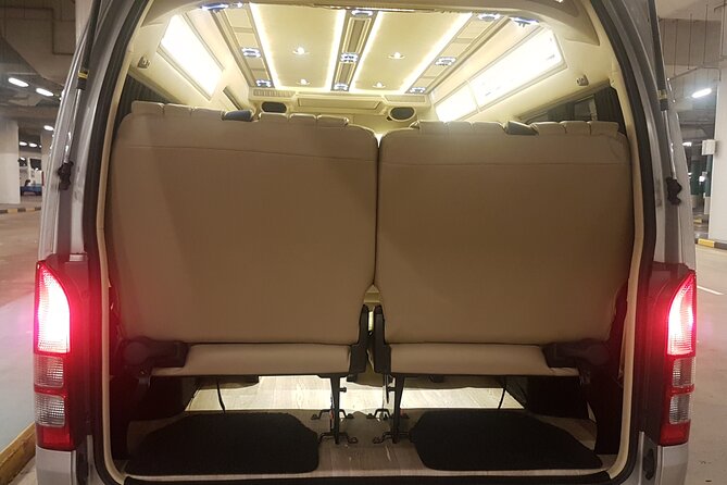 Departure Transfer: Pick up from hotel to Airport or CruiseCentre - What the minibus means for families and large groups