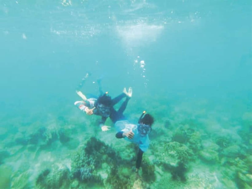From Singapore : Private Batam Island Snorkeling and Canoe - The 20-minute speedboat ride to Ranoh