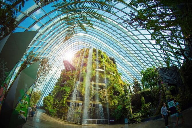Gardens by the Bay Guided Tour - Flower Dome: seven garden themes under one glass roof