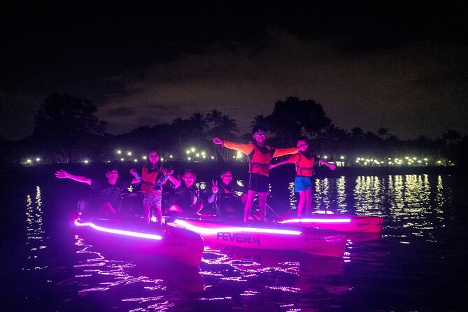 Glow Kayak Night Adventure in the Mangroves - Safety, comfort, and the family question