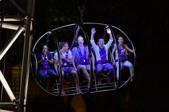 GX-5 Extreme Swing Admission Ticket - The slow climb makes the drop feel bigger