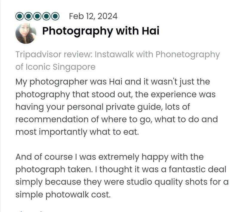 Instawalks of Iconic Singapore Photography Services - The Helix Bridge changes the shape of the photographs