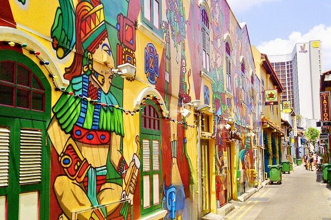 Kampong Glam and Little India Join-in Walking Tour - Arab Street and Bussorah Street frame Sultan Mosque