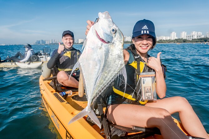 Kayak Fishing in Singapore, Sentosa, East Coast: Day, Sunset & Night Adventures - What the fishing itself is like