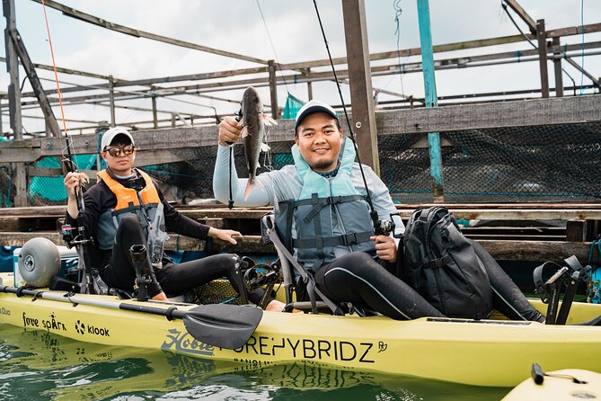 Kayak Fishing Tour in Singapore, Pasir Ris and Pulau Ubin Kelongs - A patient guide makes the difference