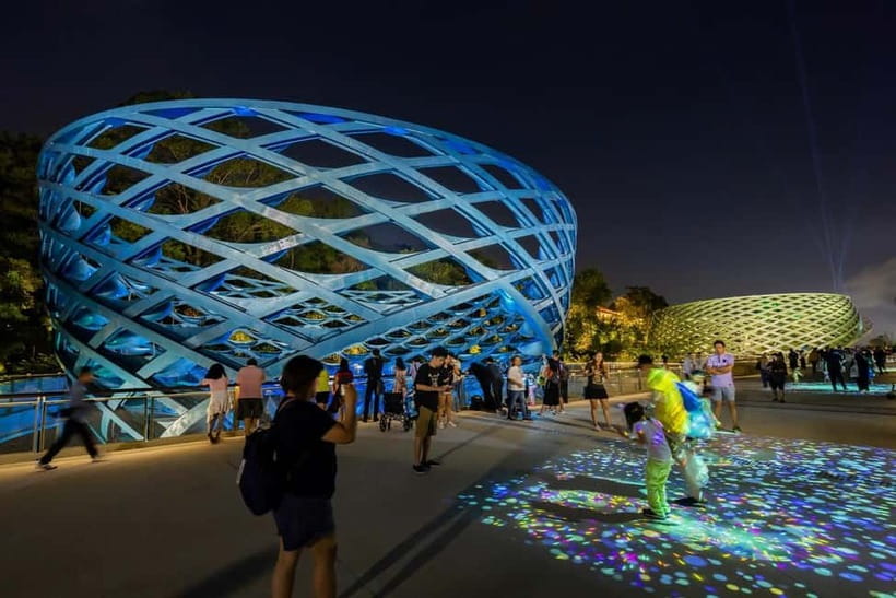 Light to Night:Singapore River Cruise,Wings of time,Sentosa - Merlion Park and the Civic District