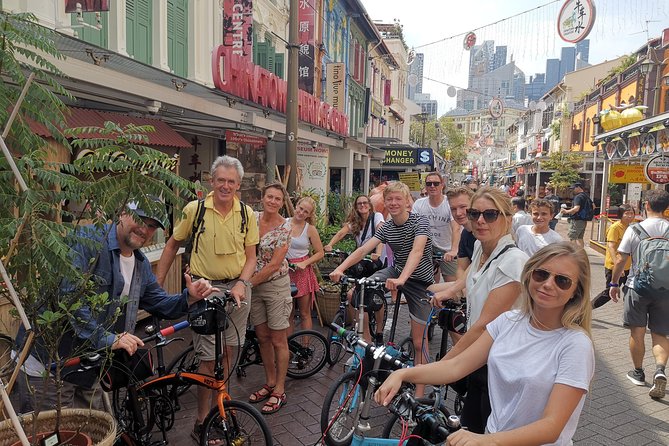 Lion City Bike Tour of Singapore - The National Museum and the old European town