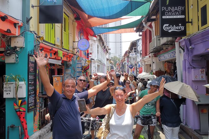 Lion City Bike Tour of Singapore - Little India, drinks, and a snack