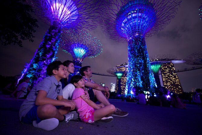 Magical Marina Bay Night Walking Tour - Marina Bay Sands and the Spectra show