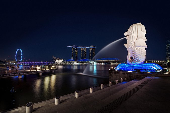 Magical Marina Bay Night Walking Tour - Gardens by the Bay and Garden Rhapsody