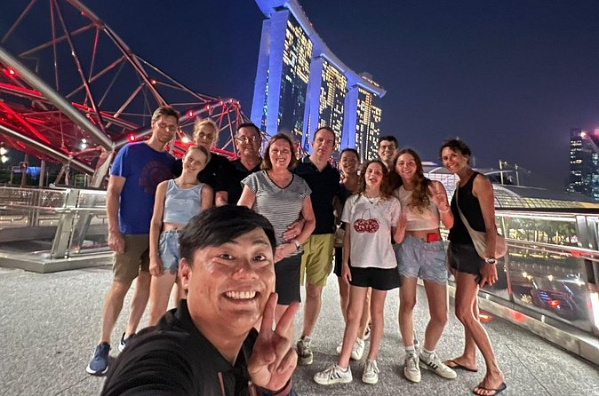 Magical Marina Bay Night Walking Tour - What the guide adds to the evening