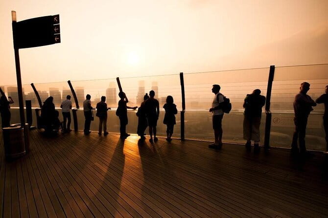Marina Bay Sands SkyPark Observation Deck ticket in Singapore - Choosing between before 4pm and after 5pm