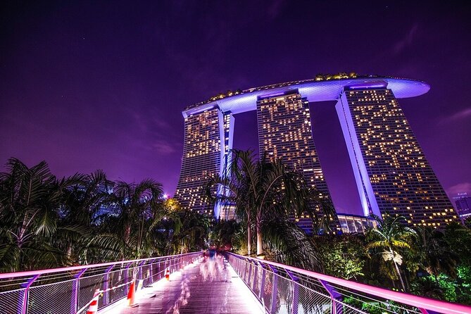 Night out with 6 Food Tastings, Spectra & Garden Rhapsody Shows - Gardens by the Bay and a less obvious stop