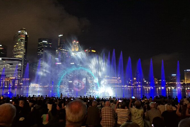 Night out with 6 Food Tastings, Spectra & Garden Rhapsody Shows - Spectra at Marina Bay Sands
