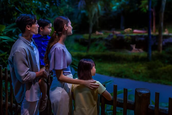 Night Safari Tickets with Tram Ride - Moving through the animal zones by tram