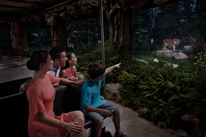Night Safari with Buffet Dinner with hotel pick-up - Priority boarding and the first tram ride