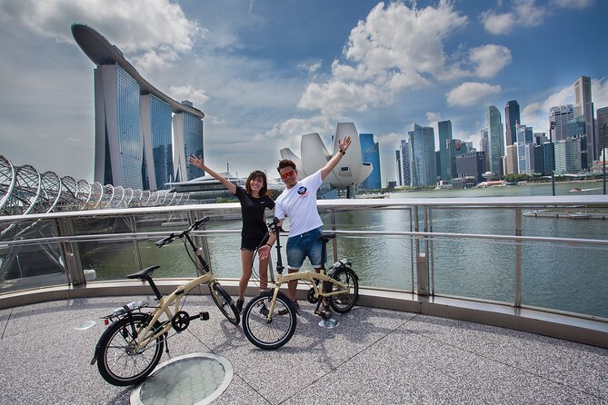Past And Present Singapore Bike Tour - Marina Bay Sands and Singapore’s modern face