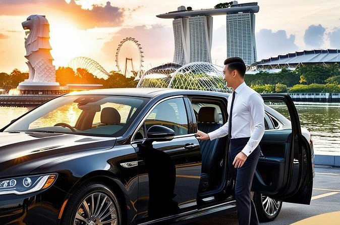Private Airport Transfers in Singapore - The value of $80.54 for up to three people