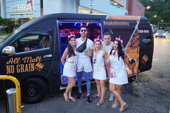 Private Party Bus Shared Tour in Singapore - A private alternative to the nightclub
