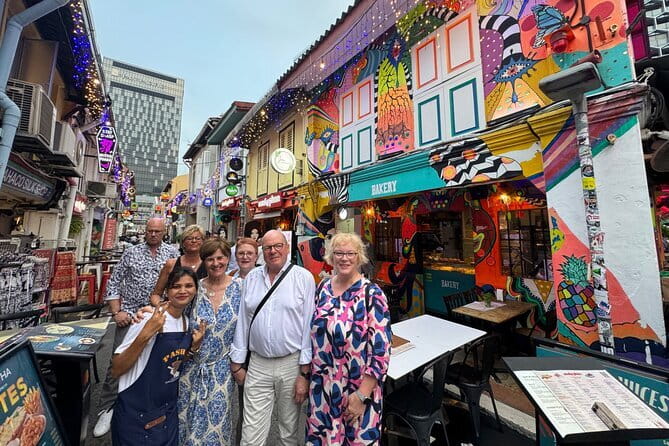 Private Singapore Night City Tour with Driver - Lau Pa Sat, the evening food stop