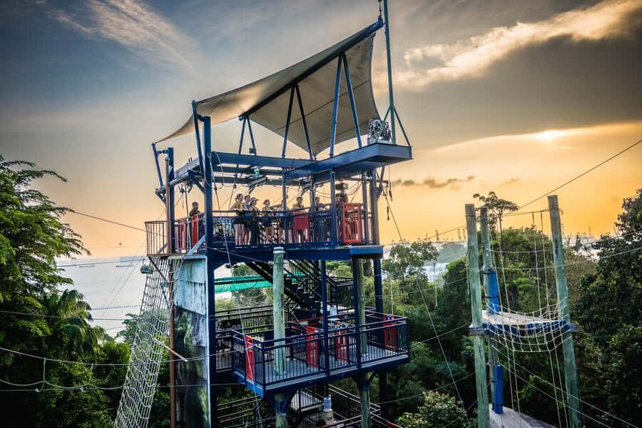 Sentosa Island: Ticket to Mega Adventure Park - Key points at a glance