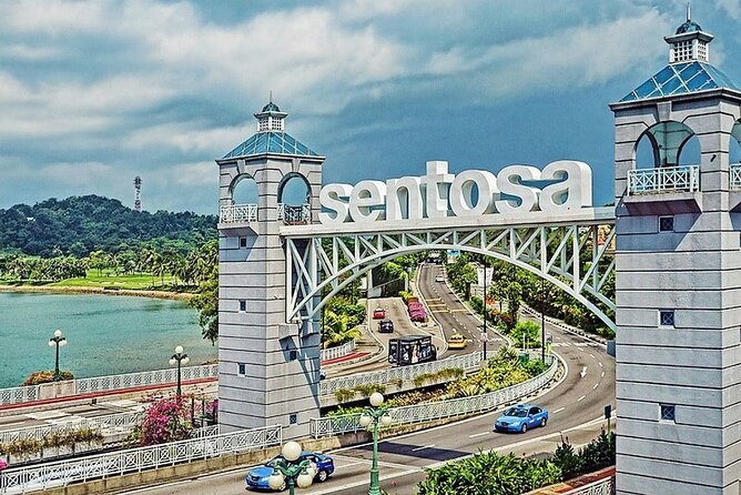 Sentosa Luxe: A Premium Half-Day Island Discovery Private Tour - Central Beach Bazaar for food, games, and a change of pace