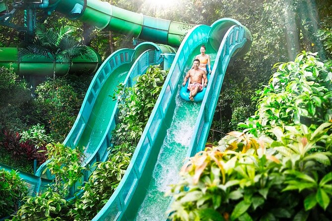 Singapore: Adventure Cove Waterpark Entrance Ticket - The Big Rides: Coasters, Chutes, and Water Duels