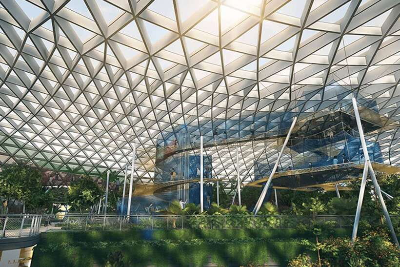Singapore Airport: Changi Experience Studio Entry Ticket - The first zones: airport facts with something to do
