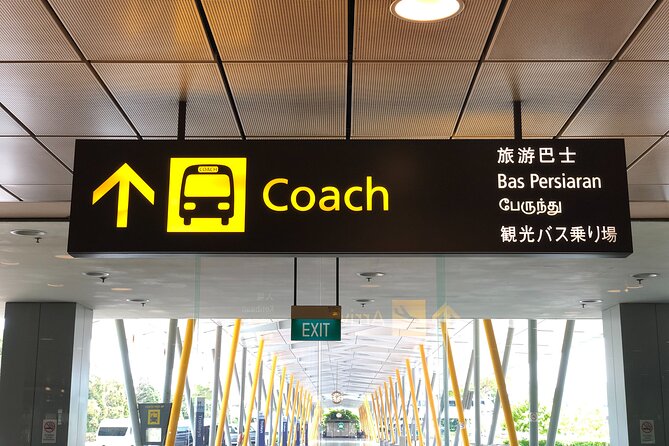 Singapore Arrival Ground Transfer in Limo-Bus - WhatsApp contact is the real convenience