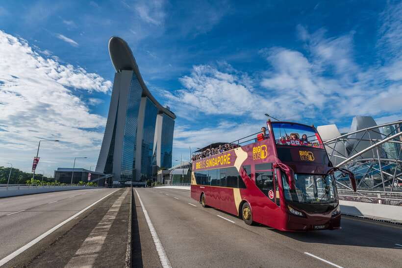 Singapore: Big Bus Hop-On Hop-Off Tour by Open-Top Bus - Key points at a glance