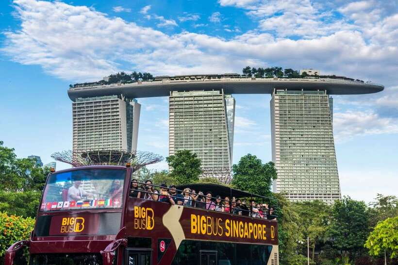 Singapore: Big Bus Hop-On Hop-Off Tour by Open-Top Bus - Who should book this bus tour?