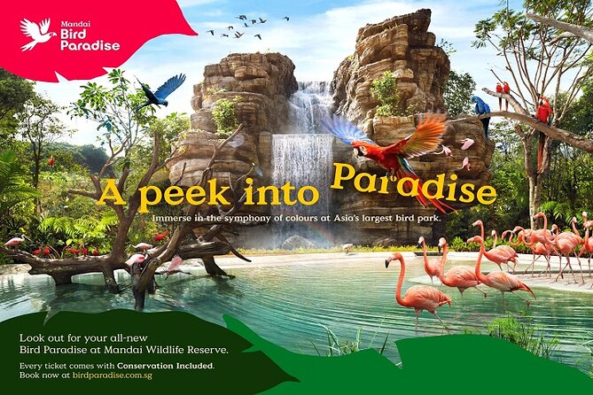 Singapore: Bird Paradise Entry Ticket - Feeding sessions and lunchtime with parrots