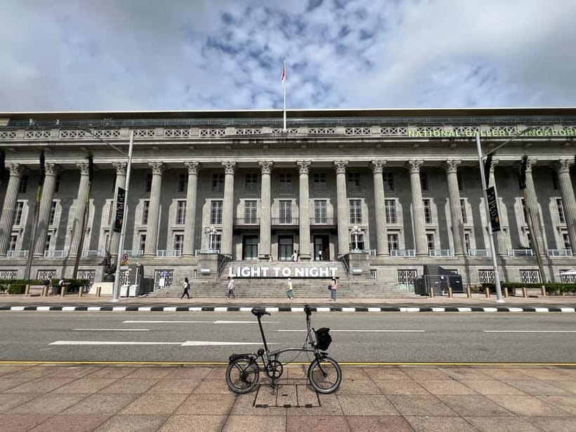 Singapore Brompton Bike Tour from Rail Corridor, with food! - From King Albert Park to Singapore’s old railway line