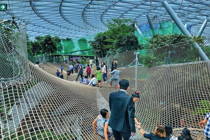 Singapore Changi Jewel Highlights Walking Tour - Starting beneath the glass dome