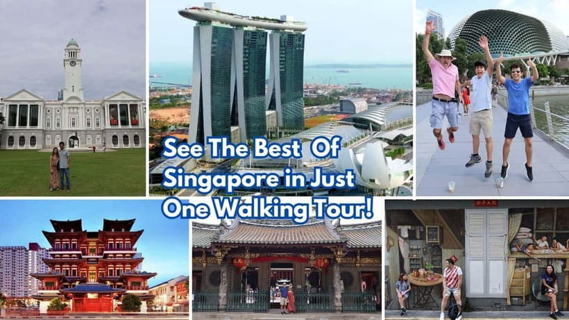 Singapore: Chinatown, Civic District, Marina Bay Walk Tour - Key points to know before booking