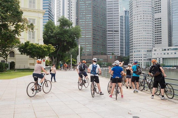Singapore City Bike Tour - Haji Lane and Sultan Mosque in Kampong Glam