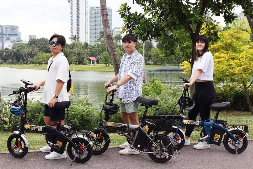 Singapore: Electric Bicycle Experience (Rental and Tour) - National Stadium and the Kallang River