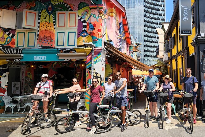 Singapore Food & Bike Tour - Downtown - Why a bike makes this food tour worthwhile