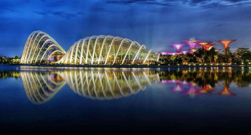 Singapore: Gardens by the Bay Bundle Entry Ticket - Look beyond the domes at Supertree Observatory