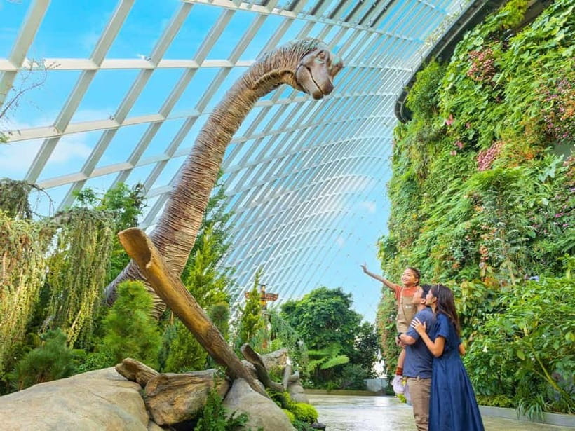 Singapore: Gardens by the Bay & Jurassic World with Pickup - Jurassic World adds a family-friendly thrill