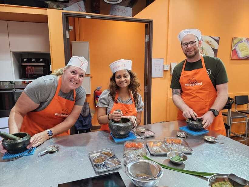 Singapore: Hands-on Cooking Class with Cultural Immersion - Three dishes, one fully equipped workstation